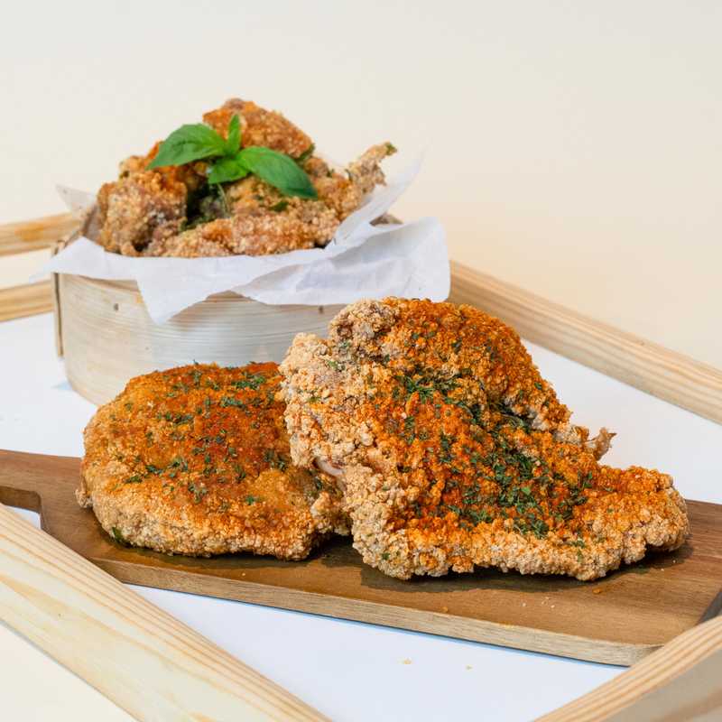 Taiwanese Fried Chicken steak